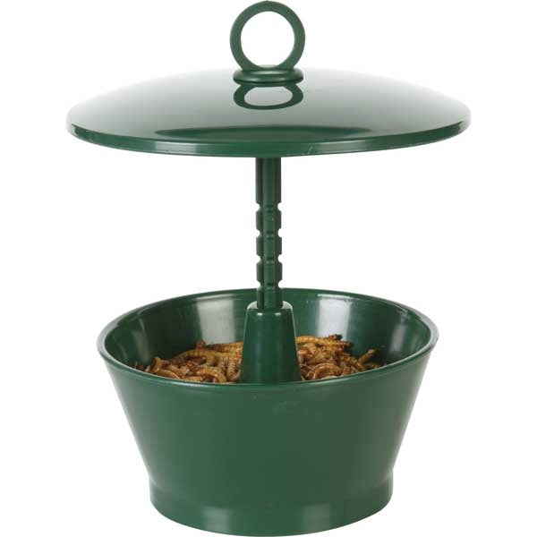 Adjustable Live Food and Suet Feeder