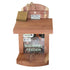 Squirrel Feeder with flip top; Red Squirrel on a Flip Top Heavy Duty Squirrel Feeder; Flip Top Heavy Duty Squirrel Feeder