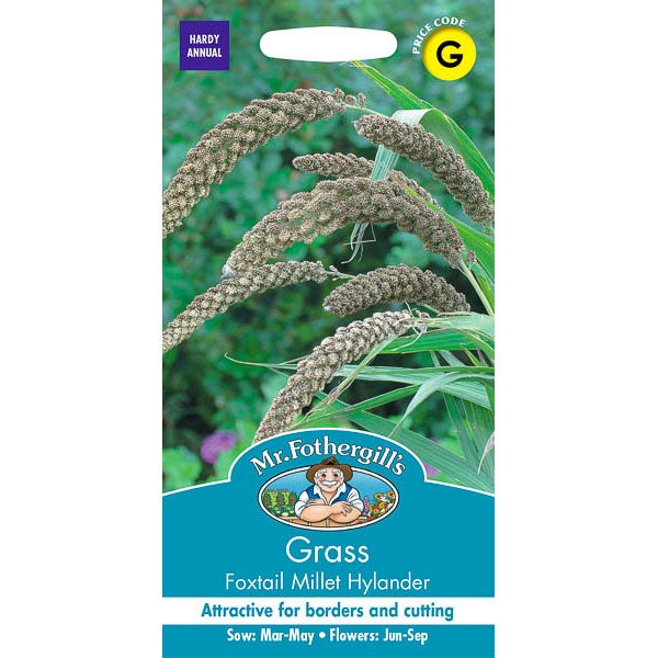 Grass Foxtail Millet Hylander;Grass Foxtail Millet Hylander Instructions