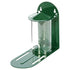 Metal Squirrel Feeder with Flip Top; Grey squirrel eating peanuts from Metal Squirrel Feeder