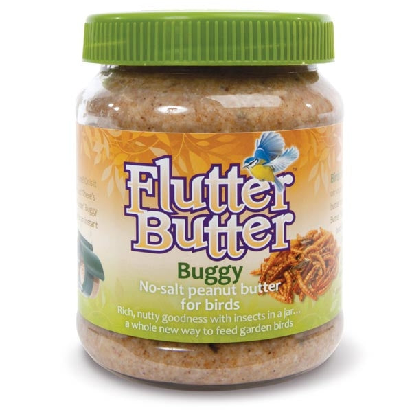Peanut Butter for Birds - Buggy; Peanut Butter Feeder; Optional Flutter Butter Feeder