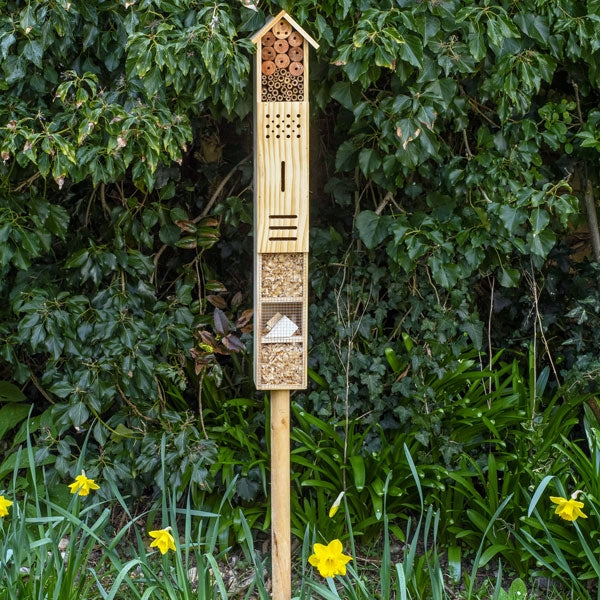 Nooks & Crannies Insect Hotel; Leafcutter Bee House; Nooks & Crannies Bee & Bug Hotel; Bee & Bug Hotel