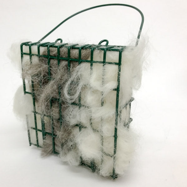 Bird Nesting Materials - British Wool; Birds take strands of natural wool to weave in nests; Bird Nesting Material