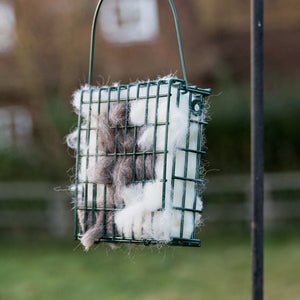 Bird Nesting Materials - British Wool; Birds take strands of natural wool to weave in nests; Bird Nesting Material