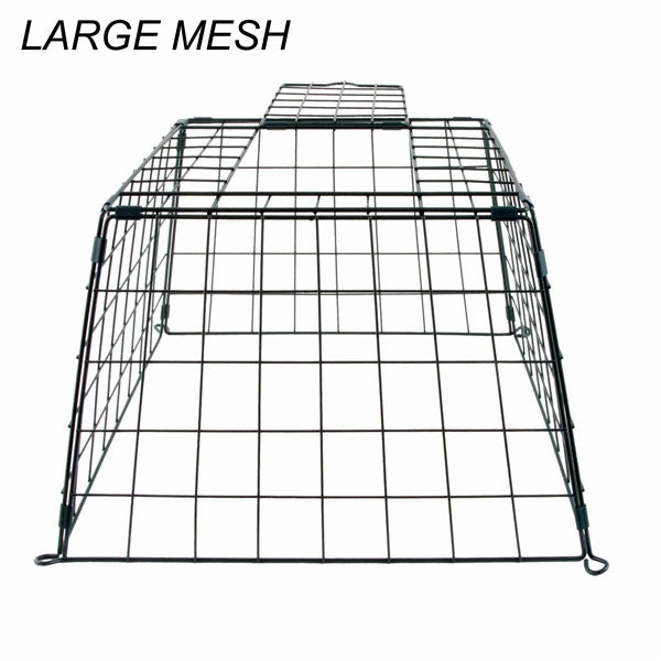 Large Mesh Ground Feeder Cage for Birds; Small Mesh Ground Feeder Cage for Birds