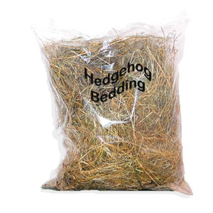 bag of hedgehog bedding hay