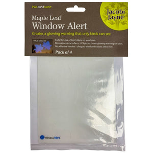 Window Alert for Birds - Maple Leaf; Window Alert for Birds - Maple Leaf; Window Alert for Birds - Maple Leaf