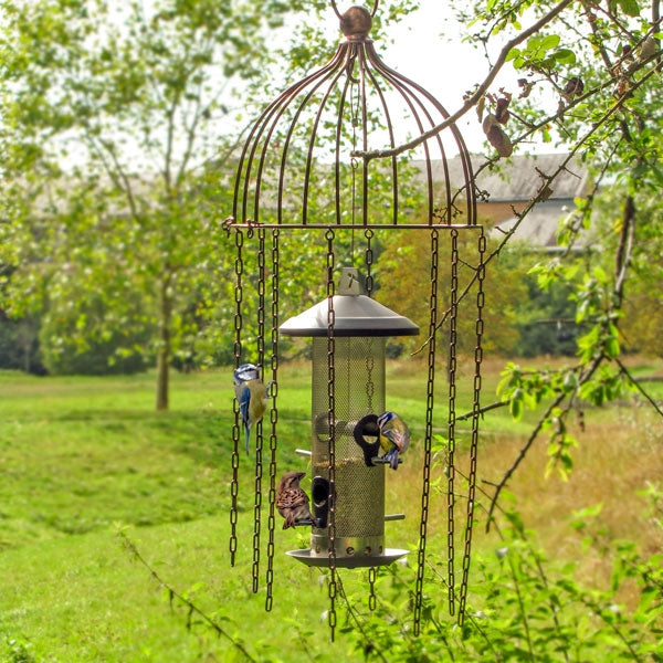 Medusa Bird Feeder Defender; Medusa Bird Feeder Defender; Medusa showing hanging hook