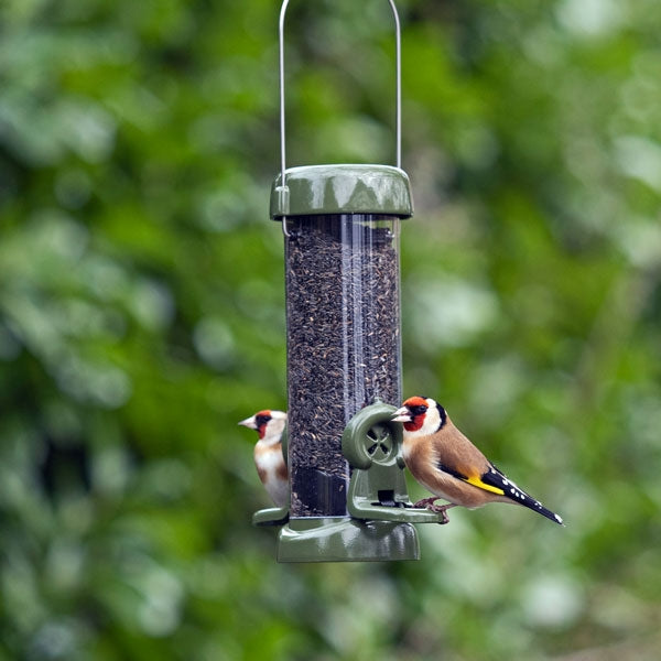 Ring Pull Click Niger Feeder Range; Ring Pull Click Niger Feeder; Ring Pull Click Goldfinches; Ring Pull Click Niger Feeder